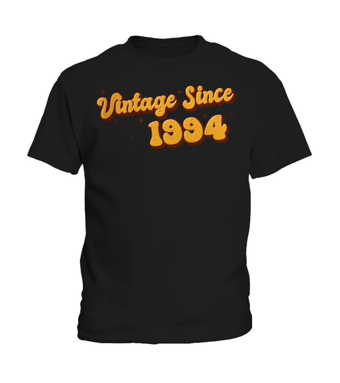 Vintage since 1994 29 Years Old - Groovy 29th Kids T-Shirt