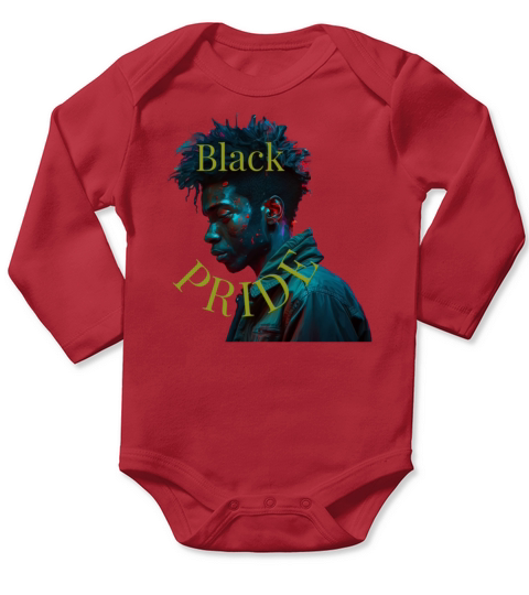 Black History Month Gift Long Sleeve Baby One-Piece
