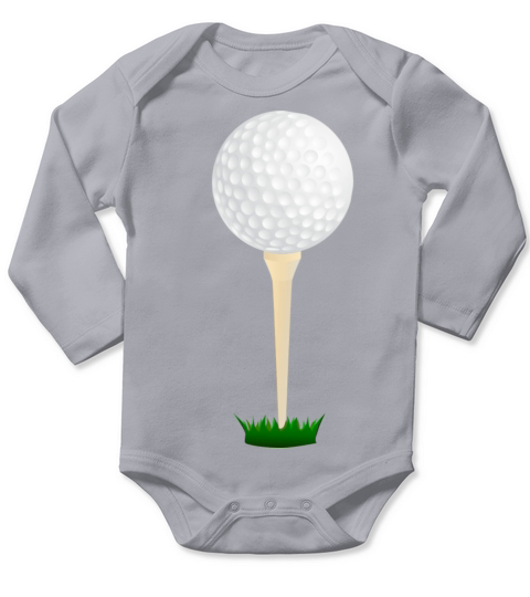 golf golfer golfen spielen player ball sports20 Long Sleeve Baby One-Piece