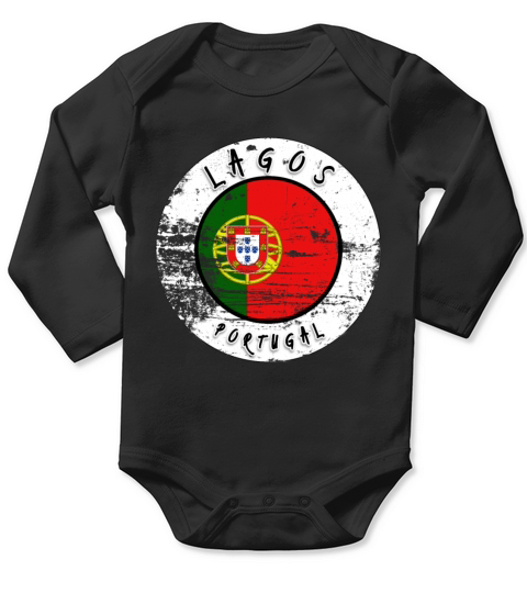 Lagos Portugal Vintage Long Sleeve Baby One-Piece