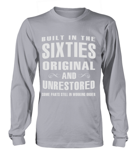 Built in the sixties original Unrestored some pa Long sleeved Unisex