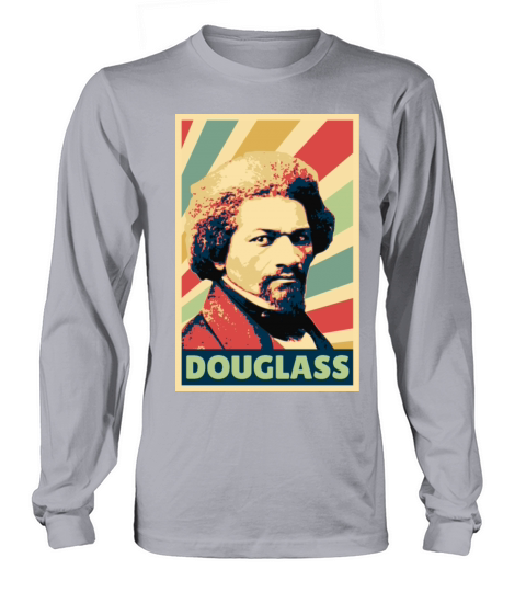Frederick Douglass Vintage Colors Long sleeved Unisex