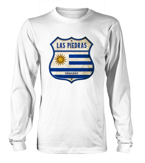 Las Piedras Uruguay Vintage Design Long sleeved Unisex
