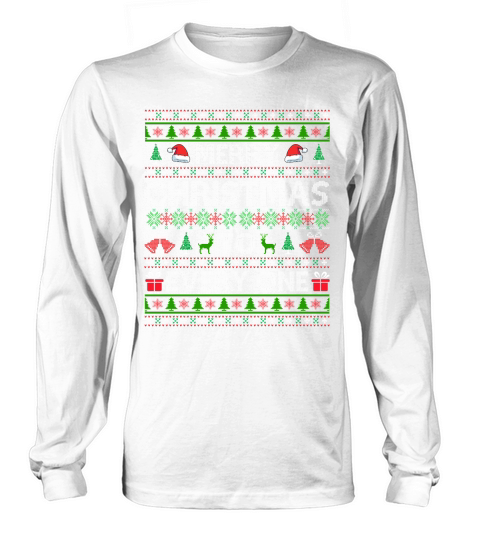 Merry Christmas To Every One Ugly Christmas Sweater Long sleeved Unisex