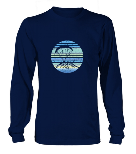 Paramotoring Retro Vintage Long sleeved Unisex