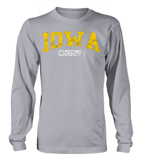 Vintage Iowa Classic Wrestling Freestyle Long sleeved Unisex