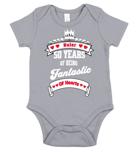 50th birthday tshirt for men Short Sleeve Baby One-Piece