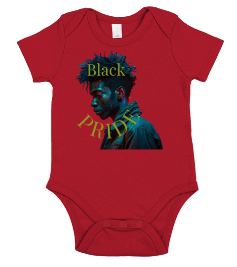 Black History Month Gift Short Sleeve Baby One-Piece