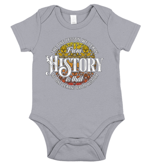 Historian The One Lesson We Researcher Historians Short Sleeve Baby One-Piece