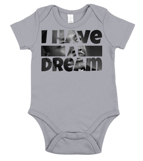 Martin Luther King Day I Have a Dream MLK Day Short Sleeve Baby One-Piece