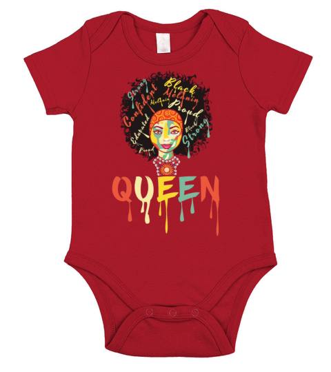 Proud Black Girl Pride Black History Month Short Sleeve Baby One-Piece