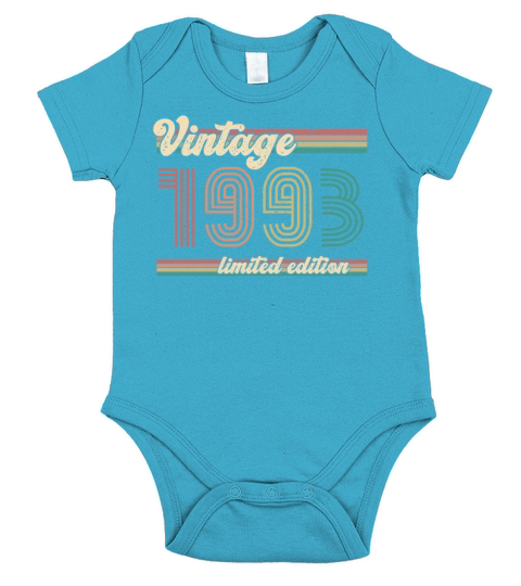 ST 1993 Vintage limited edition Short Sleeve Baby One-Piece