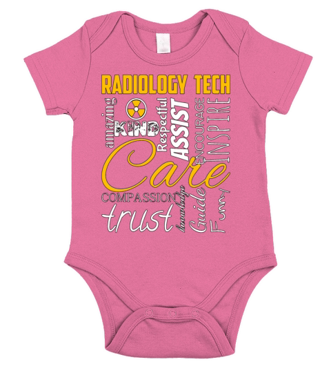 X-ray Tech Radiology Tech Appreciation Technician Short Sleeve Baby One-Piece