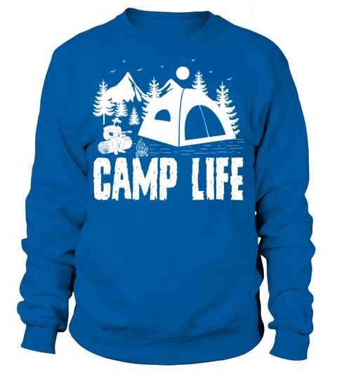 Camping Camper Van Vintage In Caravan Caravan Sweatshirt Unisex