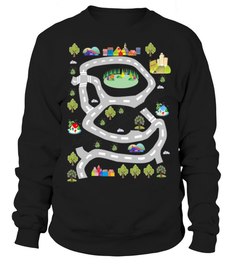 colorful houses Sweatshirt Unisex