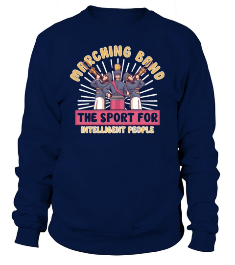 Marching Band Clarinetist School Rehearsal Music Sweatshirt Unisex