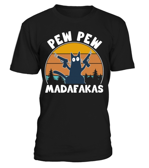 CAT PEW PEW VINTAGE T-Shirt Unisex