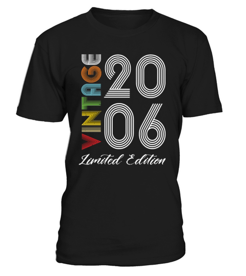 Vintage 2006 Vintage Birthday Retro Vintage T-Shirt Unisex