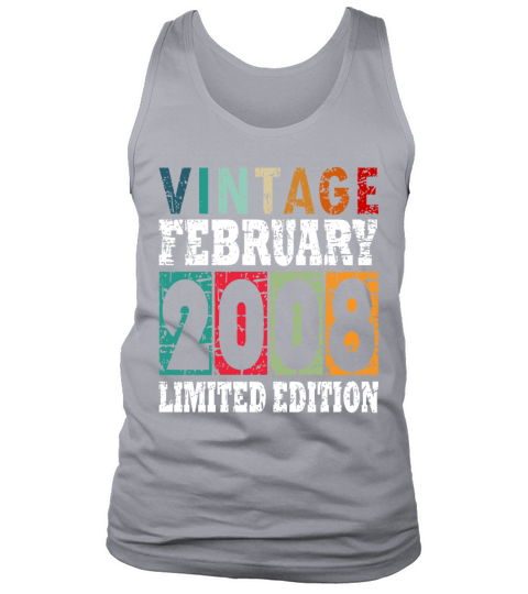 2008 February vintage Tank Top Unisex