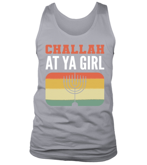 Challah At Ya Girl Hanukkah Dreidel Tank Top Unisex