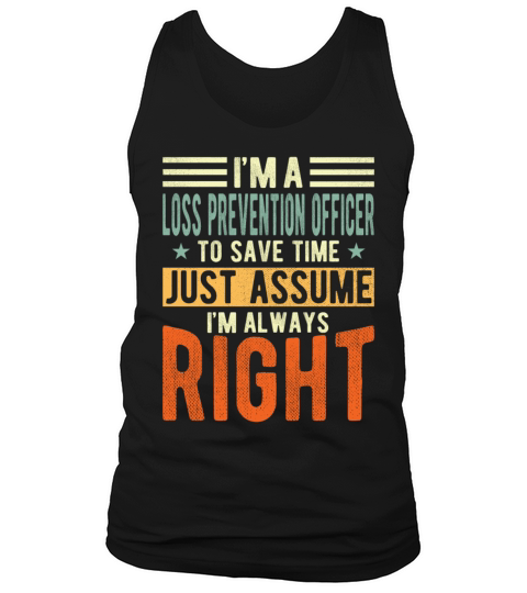 Loss Prevention Officer Tank Top Unisex