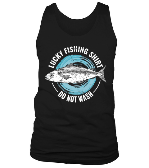 Lucky Fishing Shirt for Fish Hunter and Fisherman Tank Top Unisex