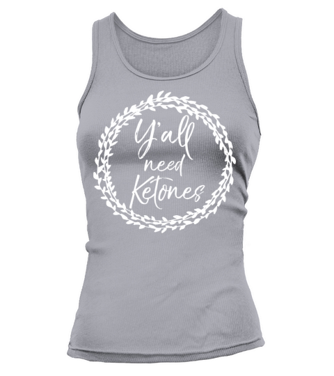 Cute Flower Circle Design Ketones Quote Yall Need Tank top Woman