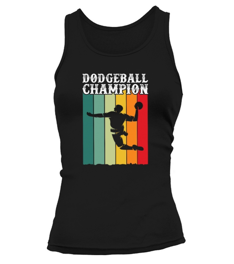 Dodgeball Champion Retro Vintage Tank top Woman