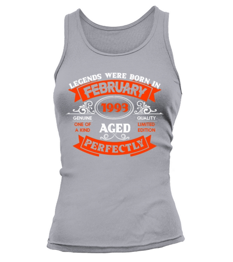 Legends Were Born In February 1993 Birthday Tank top Woman