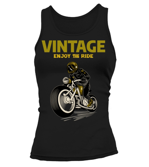 Motorbikes design Vintage stlye Tank top Woman