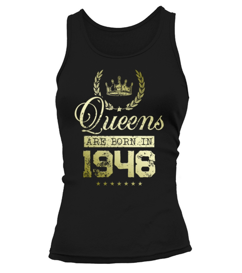 Queens born in 1948 Tank top Woman