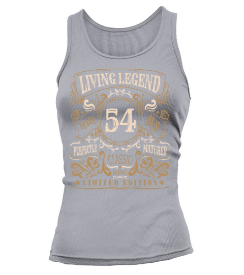 Retro Vintage Birth Whiskey Age 54 Years Old Tank top Woman