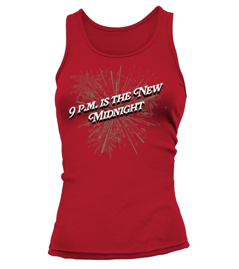 The New Midnight Happy New Year Pun NYE Joke Sayin Tank top Woman