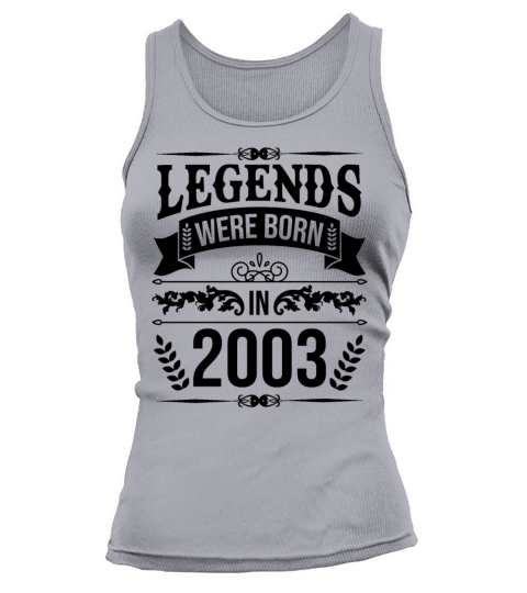 Vintage 2003 20th Birthday Gifts Men Women Tank top Woman