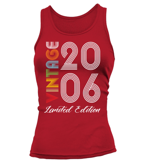 Vintage 2006 Vintage Birthday Retro Vintage Tank top Woman