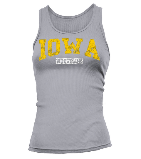 Vintage Iowa Classic Wrestling Freestyle Tank top Woman