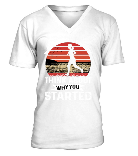 Gym Motivation Workout T Shirt Fitness Inspiration V-Neck T-shirt