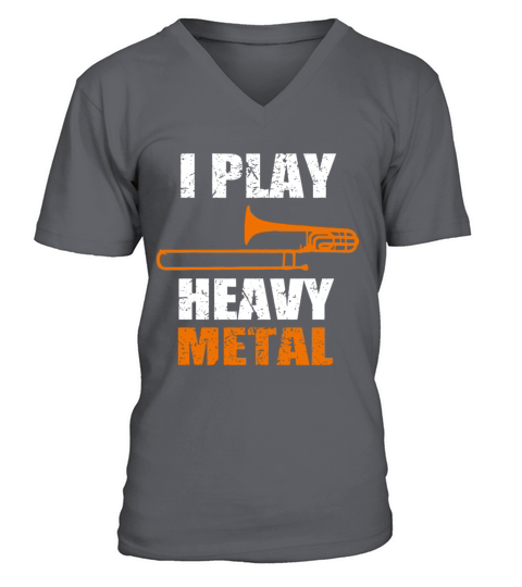 I Play Heavy Metal V-Neck T-shirt