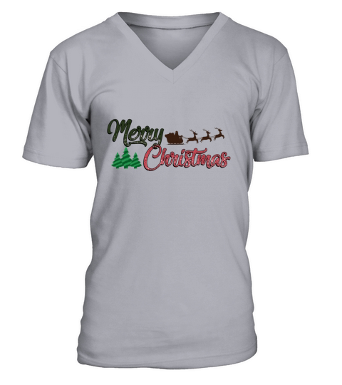 Merry Christmass V-Neck T-shirt