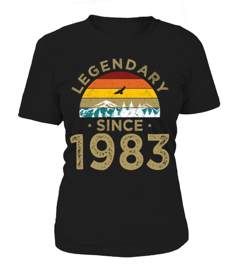 40th birthday vintage 1983 legendary since 1983 Women's T-Shirt