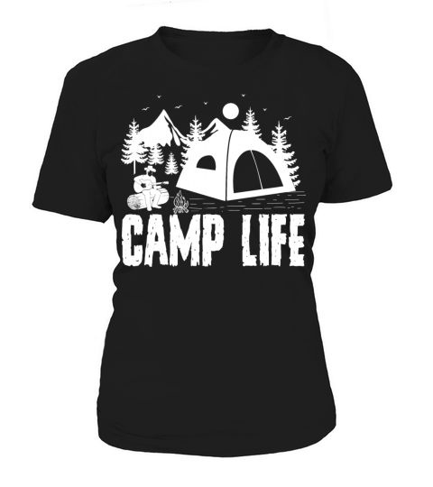 Camping Camper Van Vintage In Caravan Caravan Women's T-Shirt
