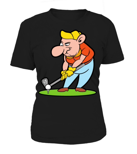 Golf Player Golfer Sports Game Women's T-Shirt