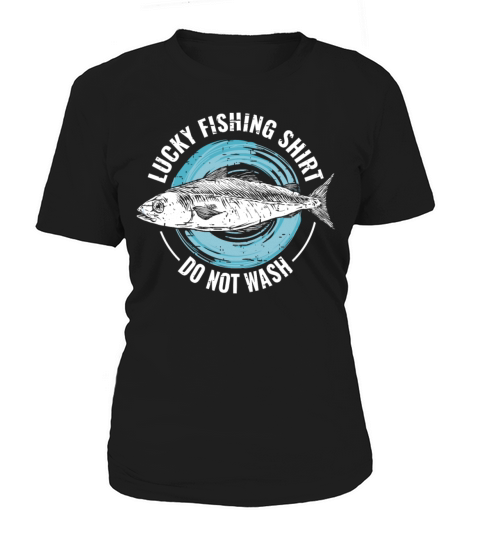 Lucky Fishing Shirt for Fish Hunter and Fisherman Women's T-Shirt