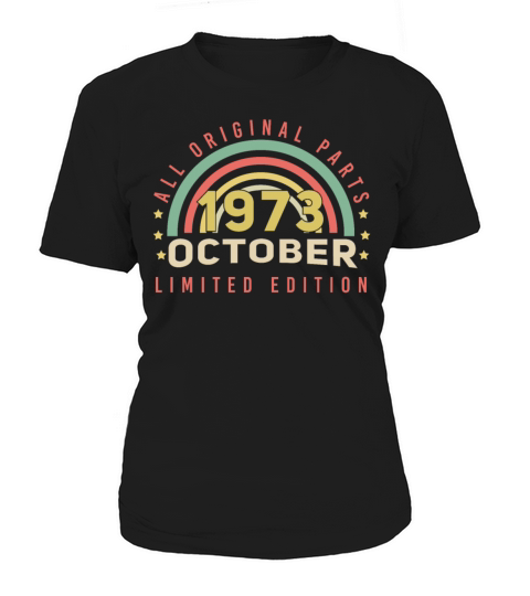 October 1973 Limited Vintage Women's T-Shirt