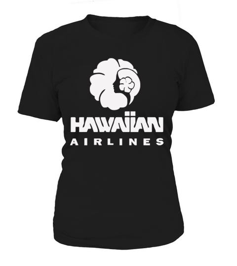 Stylish Retro Hawaiian Airlines Women's T-Shirt