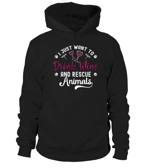 Animal Rescue I Just Want To Adopt Animal Rescuer Hoodie Unisex