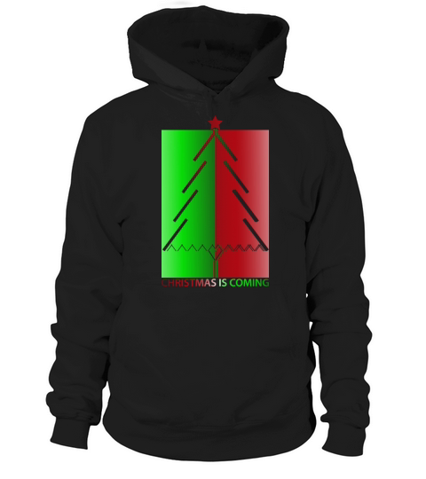Christmas Is Coming Without Background Hoodie Unisex