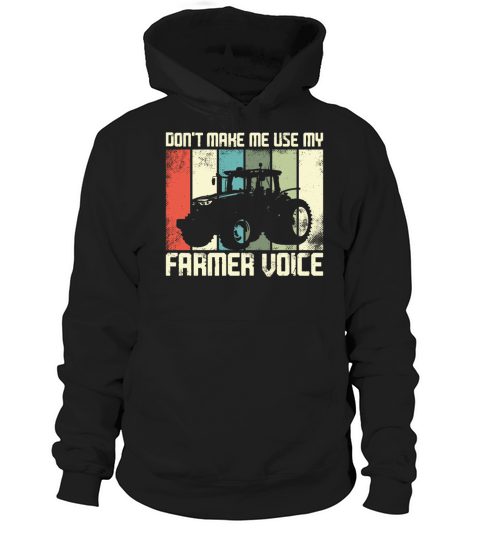 Farming Farmer Vintage Tractor Hoodie Unisex