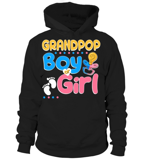 Pink or Blue Grandpop Loves You Best Grandpa Ever Hoodie Unisex