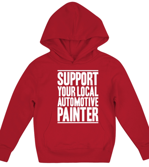 Automotive Painter Car Painter Vehicle Painter Kids Hoodie